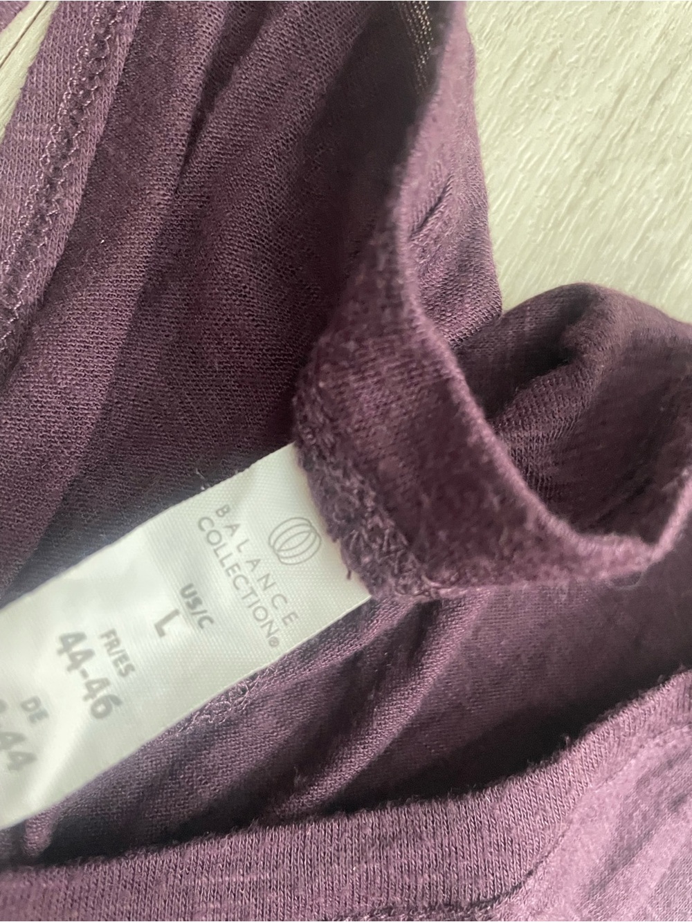 Balance Collection Plum Racerback Tank Top - Picture 2 of 3